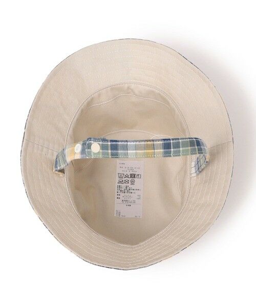 SHIPS / シップス ニットキャップ | SHIPS KIDS:チェック リバーシブル バケット ハット | 詳細5