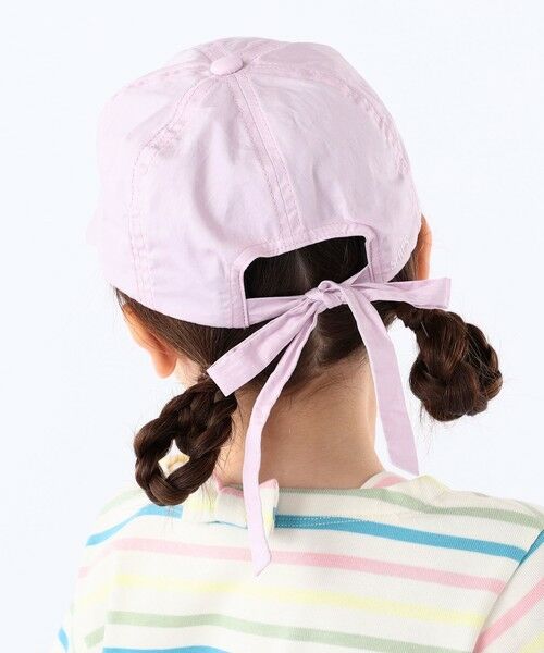 SHIPS / シップス ニットキャップ | SHIPS KIDS:〈吸水速乾〉バック リボン キャップ | 詳細2
