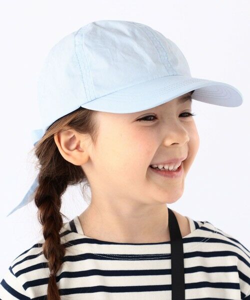 SHIPS / シップス ニットキャップ | SHIPS KIDS:〈吸水速乾〉バック リボン キャップ | 詳細22