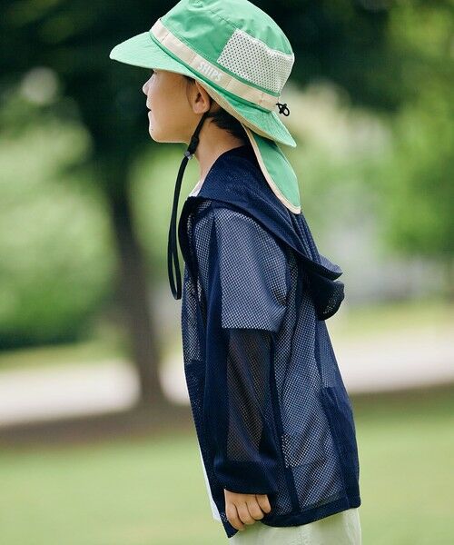 SHIPS / シップス ニットキャップ | SHIPS KIDS:〈UVカット/撥水/吸水速乾〉サファリ ハット | 詳細12