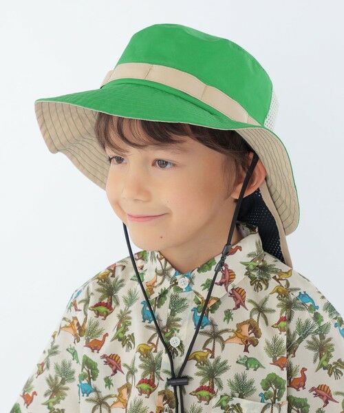 SHIPS / シップス ニットキャップ | SHIPS KIDS:〈UVカット/撥水/吸水速乾〉サファリ ハット | 詳細18