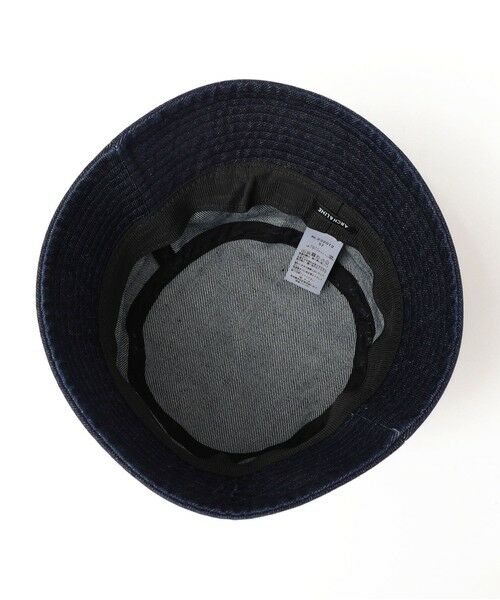 SHIPS / シップス ニットキャップ | ARCH&LINE:オーガニック コットン DENIM BUCKET HAT | 詳細3