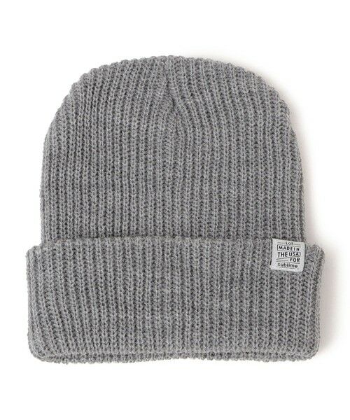 SHIPS / シップス ニットキャップ | SUBLIME:リブ ニット ワッチキャップ | 詳細9