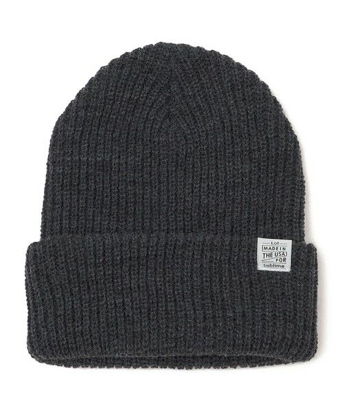SHIPS / シップス ニットキャップ | SUBLIME:リブ ニット ワッチキャップ | 詳細14