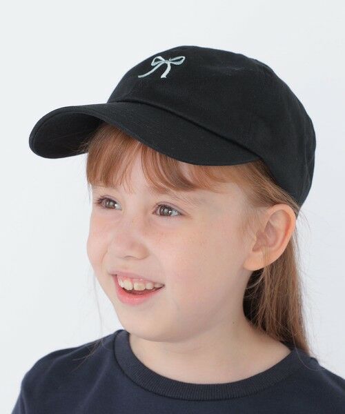 SHIPS / シップス ニットキャップ | SHIPS KIDS:リボン モチーフ キャップ | 詳細1