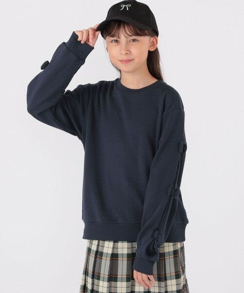 SHIPS / シップス ニットキャップ | SHIPS KIDS:リボン モチーフ キャップ | 詳細8