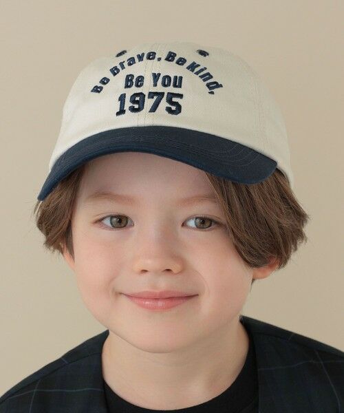 SHIPS / シップス キャップ | SHIPS KIDS: 50th ANNIV  刺繍 ツイル ロゴ キャップ | 詳細1