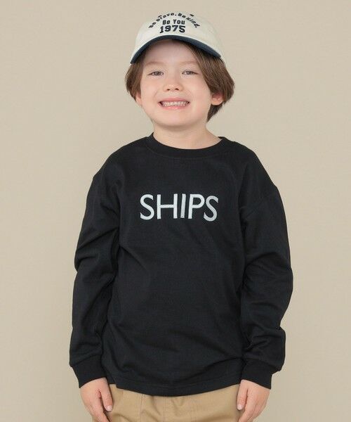 SHIPS / シップス キャップ | SHIPS KIDS: 50th ANNIV  刺繍 ツイル ロゴ キャップ | 詳細3