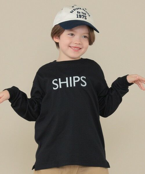 SHIPS / シップス キャップ | SHIPS KIDS: 50th ANNIV  刺繍 ツイル ロゴ キャップ | 詳細5