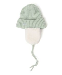 SHIPS / シップス ニットキャップ | SHIPS KIDS:フェイクファー フラップ ワッチ