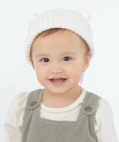 SHIPS / シップス ニットキャップ | SHIPS KIDS:くま耳 ベビー ニット ワッチ