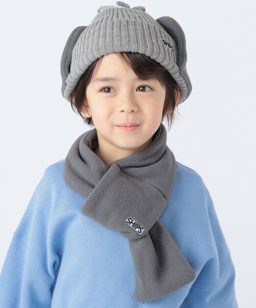SHIPS / シップス ニットキャップ | SHIPS KIDS:フリース フライト ニット ワッチキャップ | 詳細9