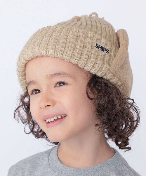 SHIPS / シップス ニットキャップ | SHIPS KIDS:フリース フライト ニット ワッチキャップ | 詳細15