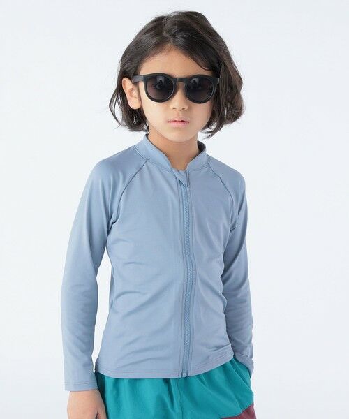 SHIPS / シップス 水着・スイムグッズ | SHIPS KIDS:90〜130cm / 無地 ラッシュガード | 詳細9