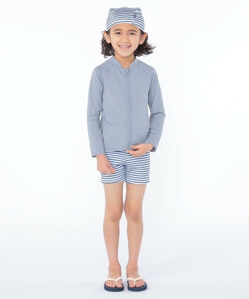 SHIPS / シップス 水着・スイムグッズ | SHIPS KIDS:90〜130cm / 無地 ラッシュガード | 詳細12