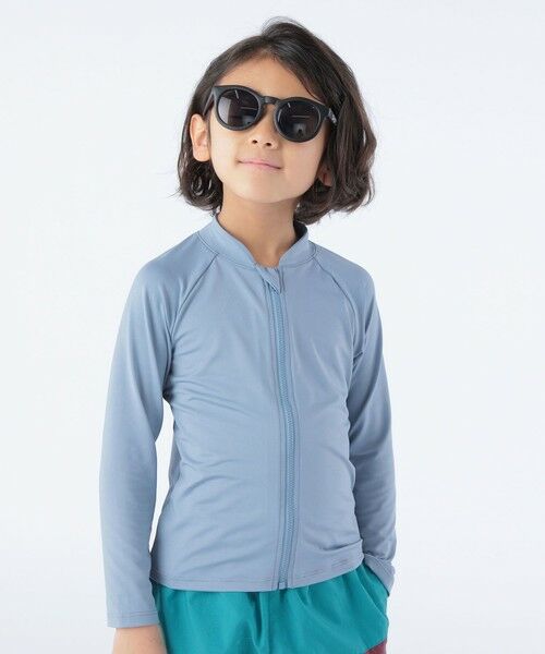 SHIPS / シップス 水着・スイムグッズ | SHIPS KIDS:90〜130cm / 無地 ラッシュガード(ブルー系)