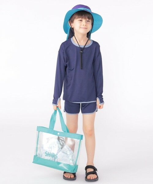 SHIPS / シップス 水着・スイムグッズ | SHIPS KIDS:90〜130cm / 無地 スイム ボクサー ショーツ | 詳細10