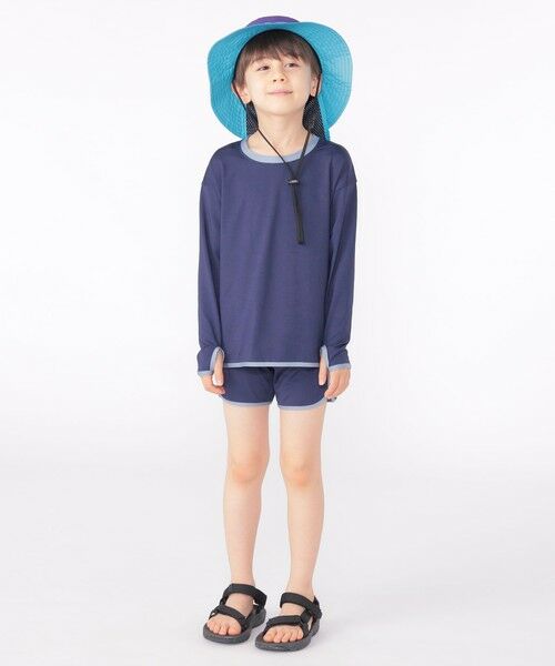 SHIPS / シップス 水着・スイムグッズ | SHIPS KIDS:90〜130cm / 無地 スイム ボクサー ショーツ | 詳細3
