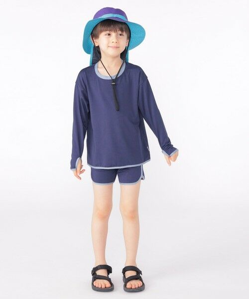 SHIPS / シップス 水着・スイムグッズ | SHIPS KIDS:90〜130cm / 無地 スイム ボクサー ショーツ | 詳細5