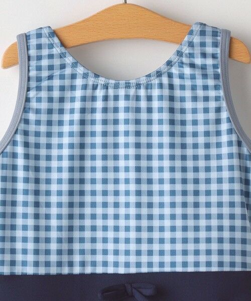 SHIPS / シップス 水着・スイムグッズ | SHIPS KIDS:90〜130cm / ギンガムチェック 無地 スイム ワンピース | 詳細16