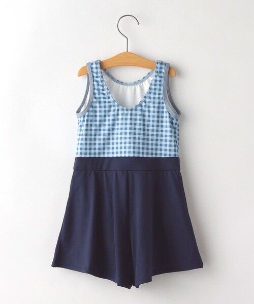 SHIPS / シップス 水着・スイムグッズ | SHIPS KIDS:90〜130cm / ギンガムチェック 無地 スイム ワンピース | 詳細19