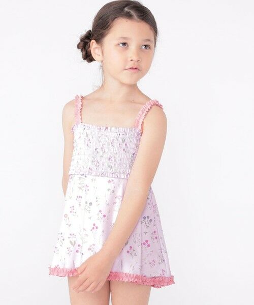 SHIPS / シップス 水着・スイムグッズ | SHIPS KIDS:90〜130cm / フラワー フリル スイム ワンピース | 詳細10