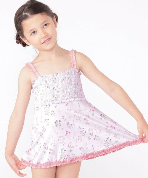 SHIPS / シップス 水着・スイムグッズ | SHIPS KIDS:90〜130cm / フラワー フリル スイム ワンピース | 詳細11