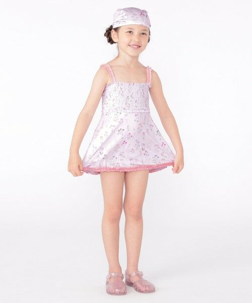 SHIPS / シップス 水着・スイムグッズ | SHIPS KIDS:90〜130cm / フラワー フリル スイム ワンピース | 詳細4