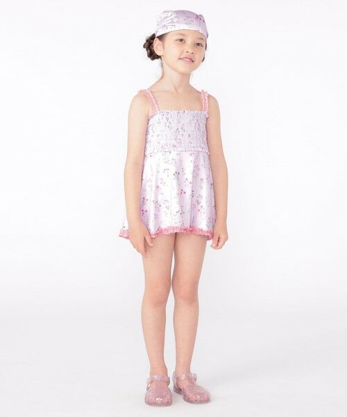 SHIPS / シップス 水着・スイムグッズ | SHIPS KIDS:90〜130cm / フラワー フリル スイム ワンピース | 詳細5