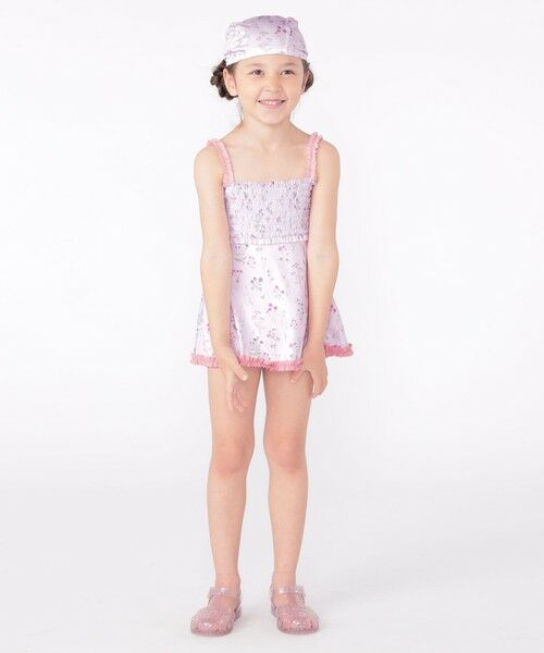 SHIPS / シップス 水着・スイムグッズ | SHIPS KIDS:90〜130cm / フラワー フリル スイム ワンピース | 詳細6
