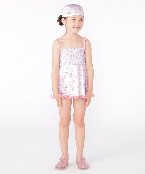 SHIPS / シップス 水着・スイムグッズ | SHIPS KIDS:90〜130cm / フラワー フリル スイム ワンピース | 詳細7