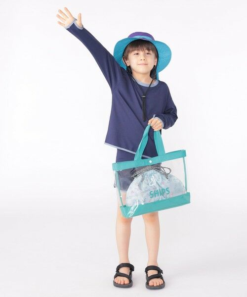 SHIPS / シップス 水着・スイムグッズ | SHIPS KIDS:90〜130cm / 無地 ラッシュガード | 詳細10