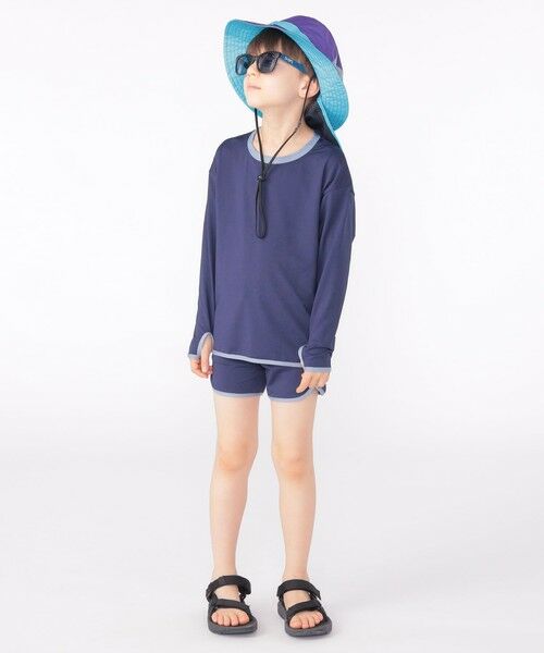 SHIPS / シップス 水着・スイムグッズ | SHIPS KIDS:90〜130cm / 無地 ラッシュガード | 詳細9