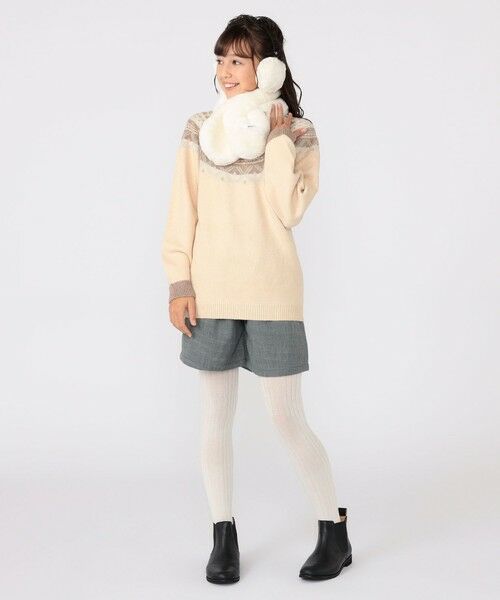 SHIPS / シップス 財布・コインケース・マネークリップ | SHIPS KIDS:フェイクファー イヤー マフラー | 詳細4