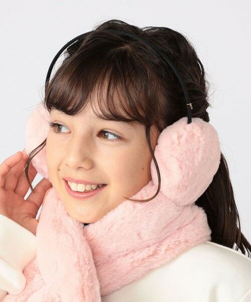 SHIPS / シップス 財布・コインケース・マネークリップ | SHIPS KIDS:フェイクファー イヤー マフラー | 詳細8