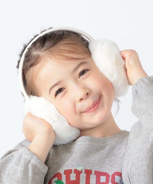 SHIPS / シップス ネックウォーマー・イヤーマフ | SHIPS KIDS:フェイクファー イヤー マフラー | 詳細1