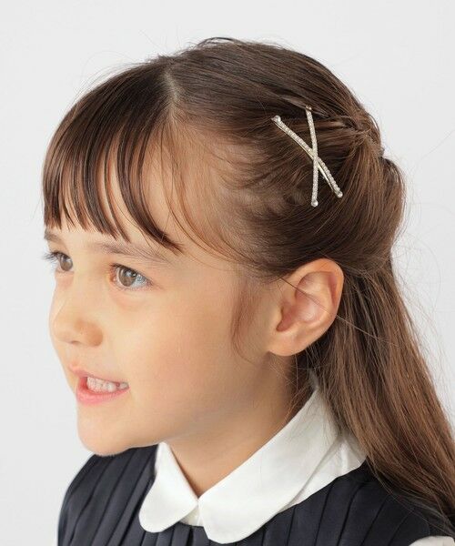 SHIPS / シップス その他 | SHIPS KIDS:クロス パール モチーフ ヘアピン セット | 詳細2