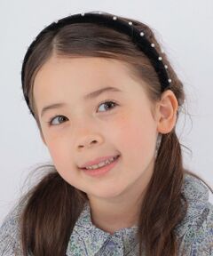 SHIPS / シップス その他 | SHIPS KIDS: ベロア パール カチューシャ