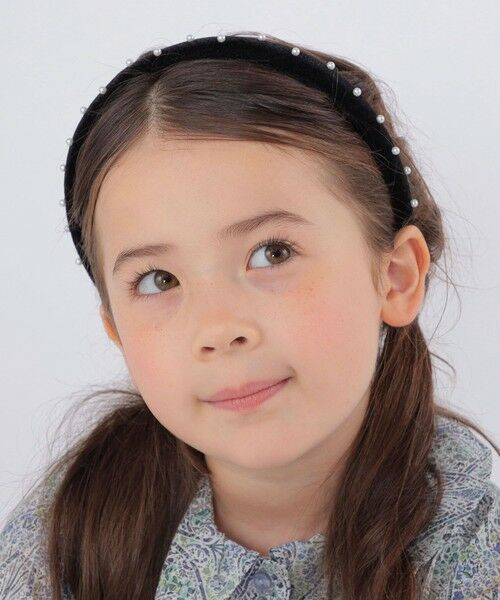 SHIPS / シップス その他 | SHIPS KIDS: ベロア パール カチューシャ | 詳細3
