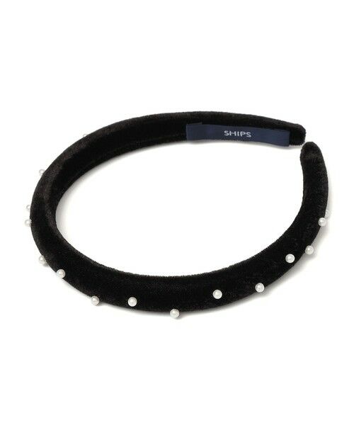 SHIPS / シップス その他 | SHIPS KIDS: ベロア パール カチューシャ | 詳細4