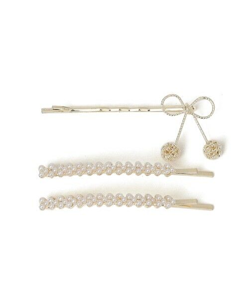 SHIPS / シップス その他 | SHIPS KIDS:パール モチーフ ヘアピン セット | 詳細2