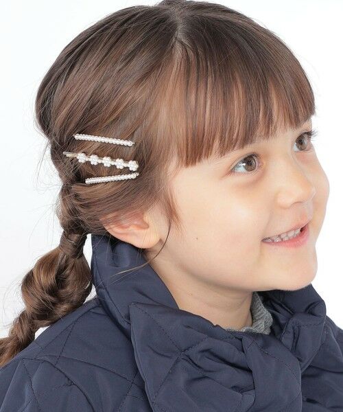 SHIPS / シップス その他 | SHIPS KIDS:パール モチーフ ヘアピン セット(ホワイト)