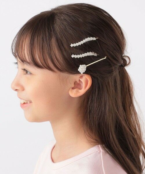 SHIPS / シップス その他 | SHIPS KIDS:パール モチーフ ヘアピン セット(ホワイト系)