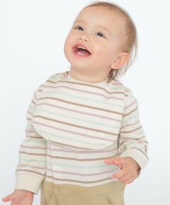 SHIPS / シップス スタイ・ビブ | SHIPS KIDS:オーガニック コットン ボーダー スタイ