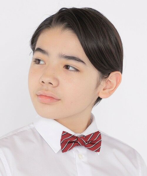 SHIPS / シップス ネクタイ | SHIPS KIDS:ストライプ柄 蝶ネクタイ | 詳細3