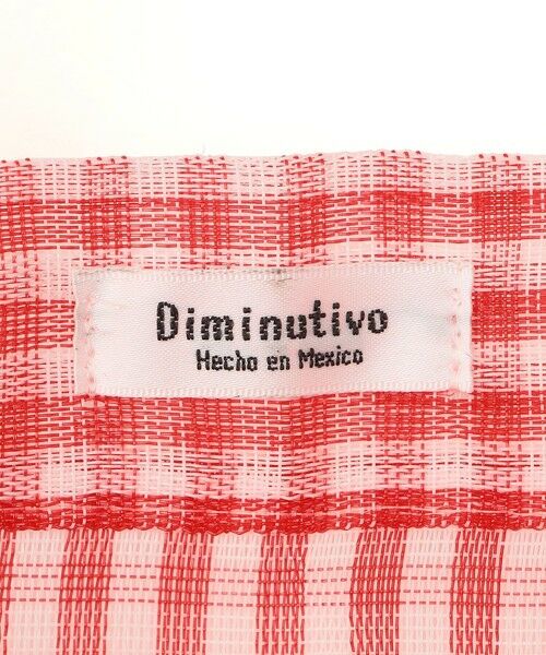 SHIPS / シップス トートバッグ | Diminutivo:メッシュ メルカード ギンガム トートバッグ | 詳細19