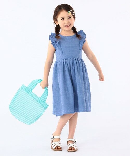 SHIPS / シップス トートバッグ | Diminutivo:メッシュ メルカード ギンガム トートバッグ | 詳細23