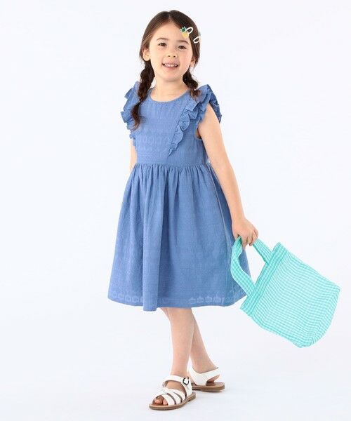 SHIPS / シップス トートバッグ | Diminutivo:メッシュ メルカード ギンガム トートバッグ | 詳細25