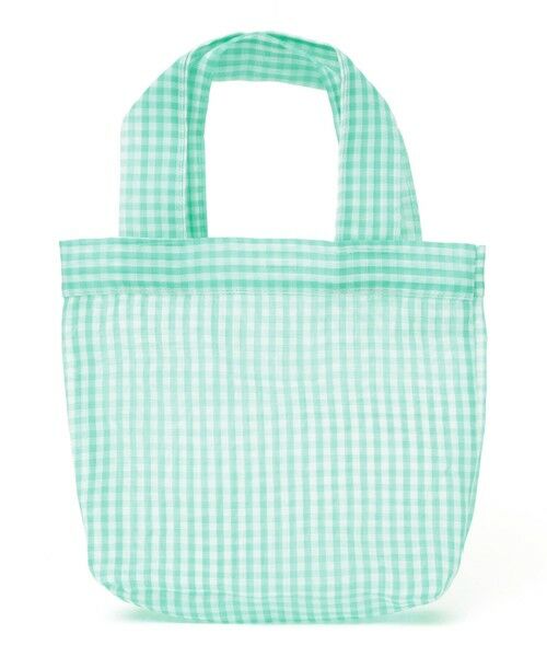 SHIPS / シップス トートバッグ | Diminutivo:メッシュ メルカード ギンガム トートバッグ | 詳細26