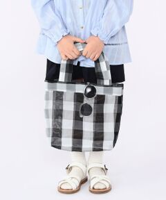 SHIPS / シップス トートバッグ | Diminutivo:メッシュ メルカード ブロックス トートバッグ